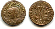 Antike Bronze follis of Licinius II (317-324 CE), Alexndria, Roman Empire (RIC 30) -