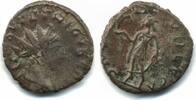 Antike AE antoninianus of Tetricus II , SPES PVBLICA, Gallo-Roman Empire -