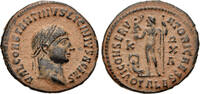 Antike follis Numisamtic mystery - RRRR of Licinius II , Alexandria, Roman -