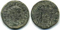 Antike antoninianus Rare of Probus , CLEMENTIA TEMP, Tripolis mint, Roman E -