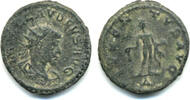 Antike AE antoninianus of Claudius II Gothicus , Antioch mint,Roman Empire -