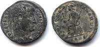 Antike AE follis Rare type of Constantine ,Constantinople mint, Roman Empir -