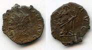 Antike antoninianus Ancient barbarous of Tetricus I (ca.270-280 AD), Pax type, Gaul, Ro -