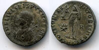 Antike follis Rare (R3) IVI CONSERVATORI of Crispus , Cyzicus mint, Roman E -