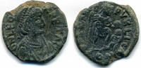 Antike VERY rare AE2 of Leo w/SALVS RPVRLICA, Cherson mint, Roman Empire ( -