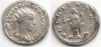 Antike AR antoninianus Rare of Volusian , Antioch mint, Roman Empire -
