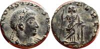 Antike AE4 of Constans , Rome mint, Roman Empire - scarcer SECVRITAS REIP t -