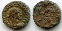 Antike Potin tetradrachm of Emperor Maximianus Herculius , Alexandria mint, -