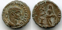 Antike Potin tetradrachm of Diocletian , Alexandria, Roman Empire - type wi -