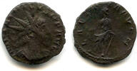 Antike antoninianus LAETITIA of Tetricus I , Gallo-Roman Empire -