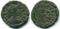 Antike VERY rare large AE2 of Leo w/SALVS RPVRLICA, Cherson mint, Roman Em -