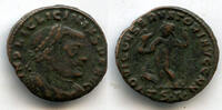 Antike follis Large early of Licinius , Thessalonica mint, Roman Empire -