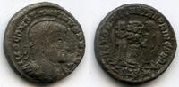 Antike follis Rare (R3) of Constantine the Great , Siscia mint, Roman Empir -