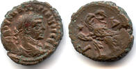 Antike Potin tetradrachm of Maximianus Herculius , Alexandria, Roman Empire -