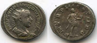 Antike antoninianus Silver of Gordian III , Rome mint, Roman Empire -