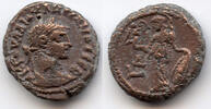 Antike Potin tetradrachm of Diocletian , Alexandria, Roman Empire - type wi -
