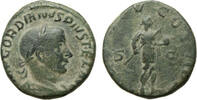 Antike AE Sestertius of Gordian III (138-244 AD), Rome Mint, struck 242/243 AD, Roman E -