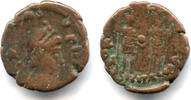 Antike AE Rare AE of Honorius (395-423), minted 408-423 AD, Heraclea mint, Roman Empire -