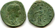 Antike sestertius Nice of Alexander Severus , Rome mint, Roman Empire -