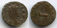 Antike antoninianus IOVI CONS AVG of Gallienus (253-268) w/goat left, Rome mint, Roman -