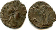 Antike antoninianus Barbarous of Tetricus II, ca.270-280 AD, Pax type, Ancient Gaul, Ro -