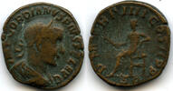Antike AE Sestertius of Gordian III (138-244 AD), Rome Mint, struck 241/242 AD, Roman E -