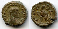 Antike Potin tetradrachm of Diocletian , Alexandria, Roman Empire - type wi -