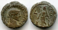 Antike Potin tetradrachm of Diocletian , Alexandria, Roman Empire - type wi -
