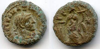 Antike Potin tetradrachm of Emperor Maximianus Herculius , Alexandria mint, -