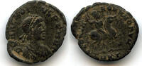 Antike AE3 of Arcadius (383-408 CE), Antioch mint, Roman Empire (RIC 29b) -