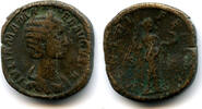 Antike Bronze sestertius of Julia Mamaea, mother of Severus Alexander, as Augusta (222- -