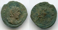 Antike AR antoninianus Uncleaned of Herennia Etruscilla, wife of Decius (249-251), Roma -