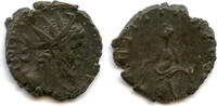 Antike antoninianus LAETITIA of Tetricus I , Gallo-Roman Empire -