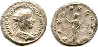Antike antoninianus PAX AVGVSTI silver of Gordian III , Rome, Roman Empire -