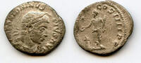 Antike denarius Silver of Elagabalus , Rome, Roman Empire (RIC 52) -