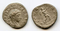 Antike denarius VICTORIA silver of Alexander Severus , Antioch, Roman Empir -