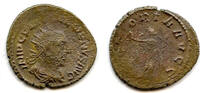 Antike antoninianus Billon of Gallienus , Asian mint, Roman Empire -
