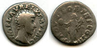 Antike denarius Silver of Lucius Verus (161-169 CE), Rome, Roman Empire (RIC 463) -