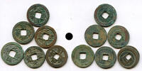 Weltmünzen bronze 960-1127 AD - Northern Song dynasty (960-1127), lot of 6 various cash of -