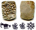 Antike Rare unlisted 1/2 karshapana, Andhra Janapada, ca.500-350 BC, Ancient India -