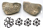 Antike Extremely rare silver 1/2 karshapana, ca.500-330 BC, Erich (Dasharna) Janapanda, -