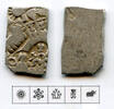 Antike Nice silver karshapana, Nanda period (ca.345-323 BC), Magadha, India (G/H #464) -