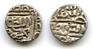 Mittelalter Silver 1/2 tanka of Mahmud I (1458-1511), 1484, Mustafabad, Gujarat, India (G#87 -