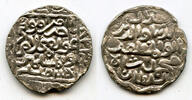 Mittelalter Silver tanka of Muhammad Shah , Arsah Chatgaon, Bengal Sultanate, Ind -