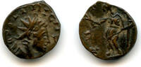 Antike antoninianus Ex-Spink - Barbarous PAX of Tetricus II, c.270-280 AD, Roman Britai -