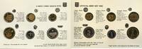 Weltmünzen 6 coin Expulsion from Spain piedfort mint set, 1992, Israel -