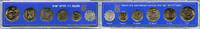 Weltmünzen mark 6-coin mint coin set w/star of David 1973, Israel (Krause MS16) -