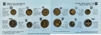 Weltmünzen 6 coin Aliya piedfort mint set, 1991, Israel -