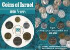 Weltmünzen Coins of Israel 6-coin official mint set, 1970, Israel -