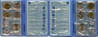 Weltmünzen Lira Coins of Israel 7-coin historical period set, c.1980, Israel (KM-) -